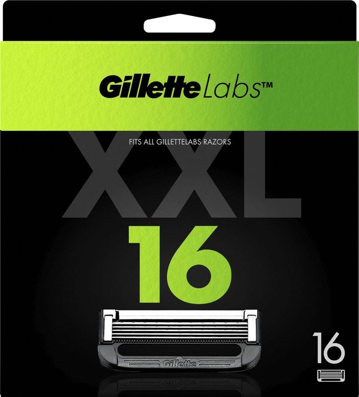 Gillette - Labs - Scheermesjes - 16 Stuks - Universeel
