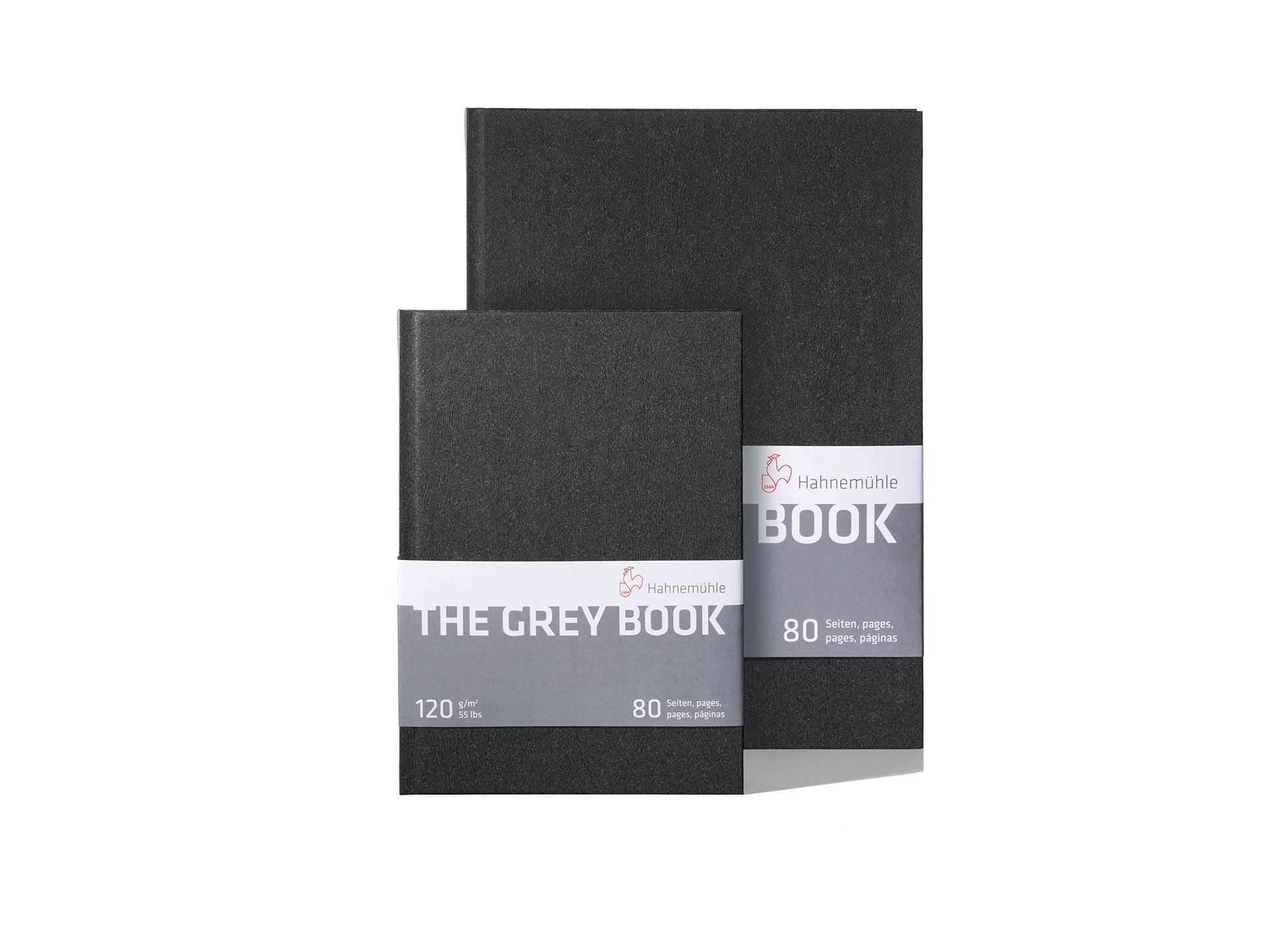 Hahnemühle Skizzenbuch The Grey Book, 120 g/m²