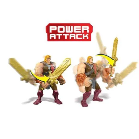 Mattel He-Man and the Masters of the Universe Actionfigur + Fahrzeug, 1 Stück, 3-fach sortiert