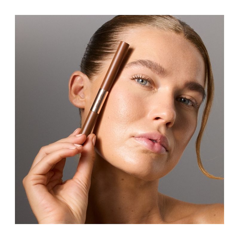 Stylo liner + Gel Teinture Sourcils Semi Permanent Brow Tint 002 Dark Brown Gosh 2,9g