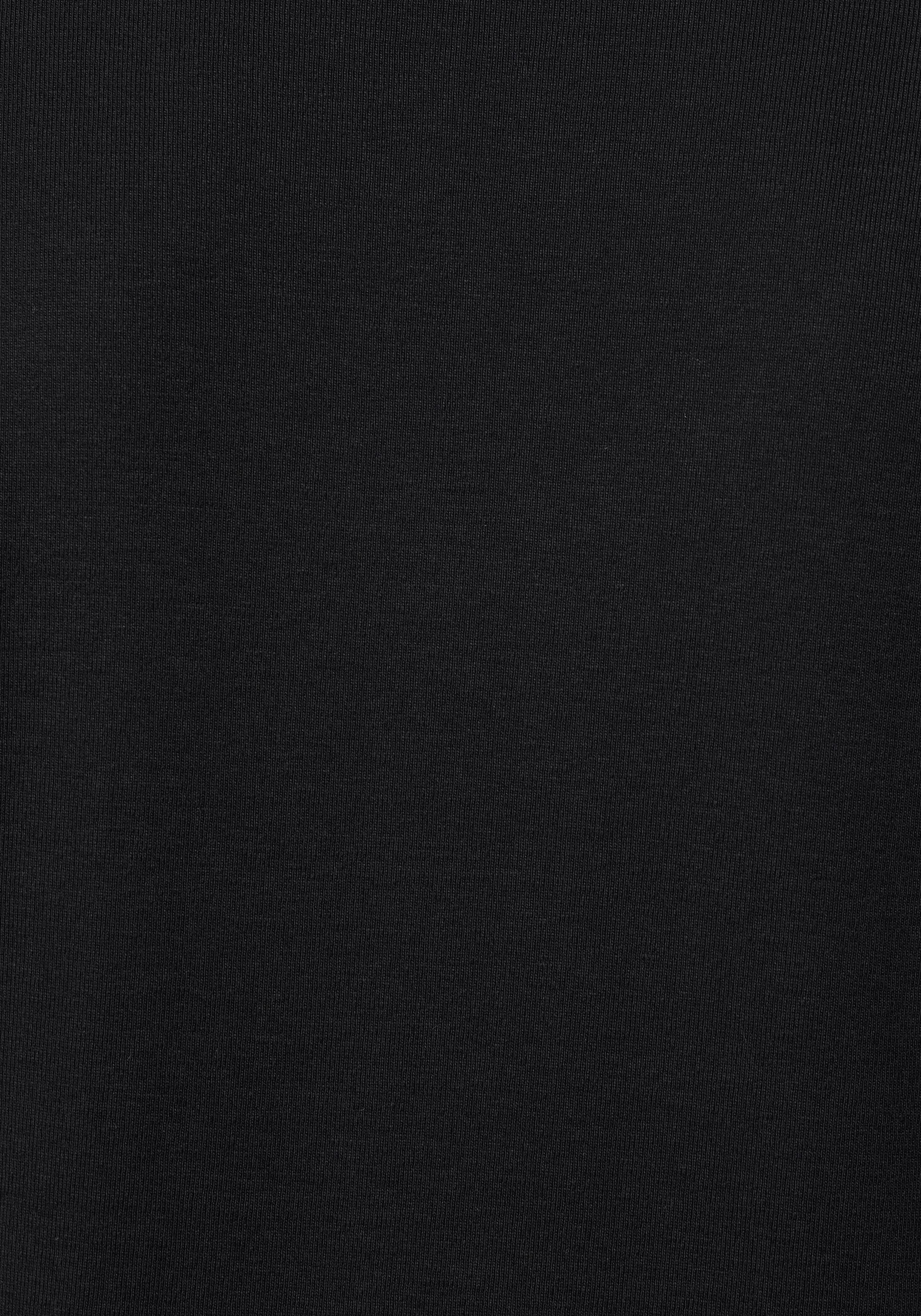 KangaROOS Kapuzenshirt , Langarm,  V-Ausschnitt,  aus 100% Baumwolle, grosse Grössen