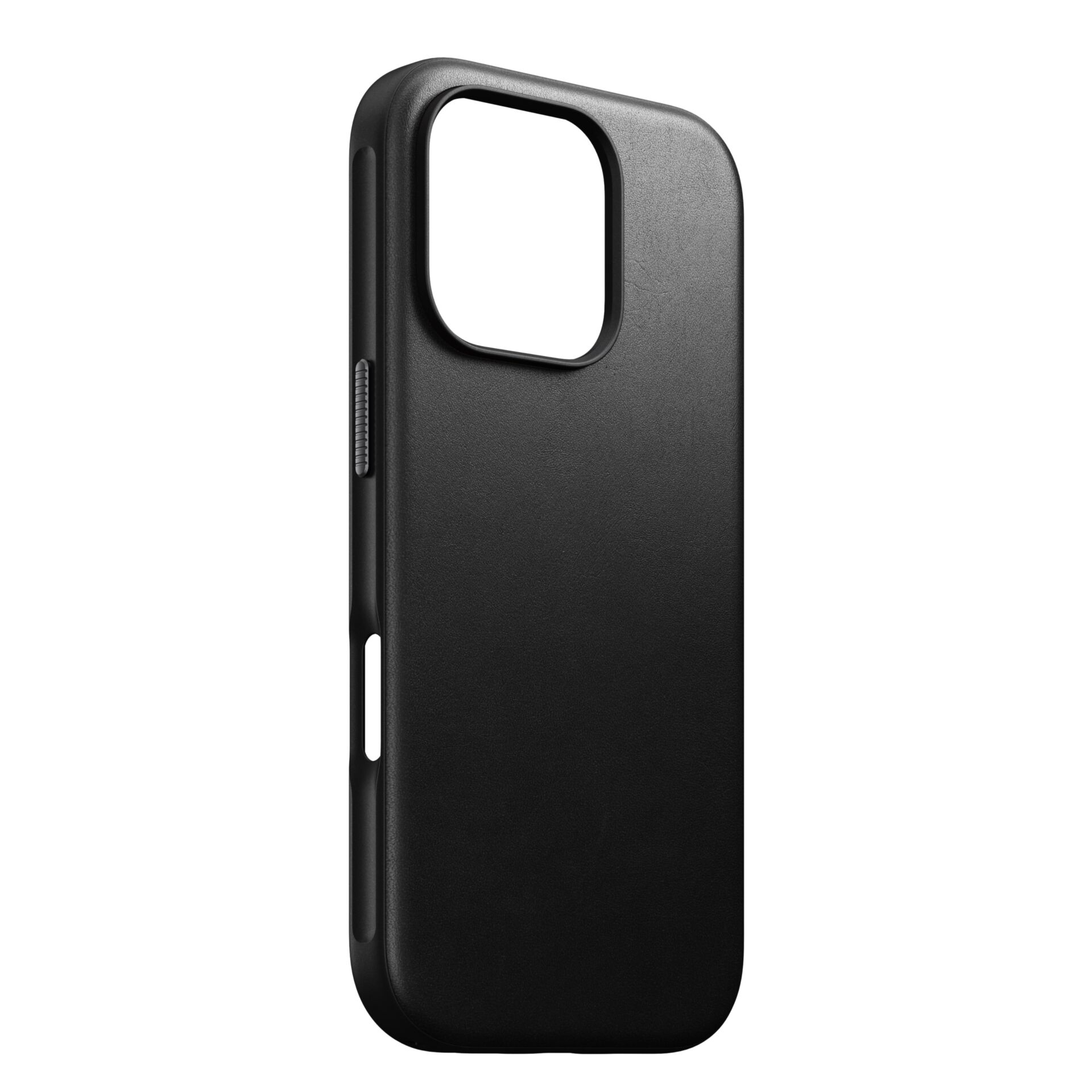 iPhone 16 Pro MagSafe Echtleder Hülle Modern Leather Case (NM01697985) - Schwarz