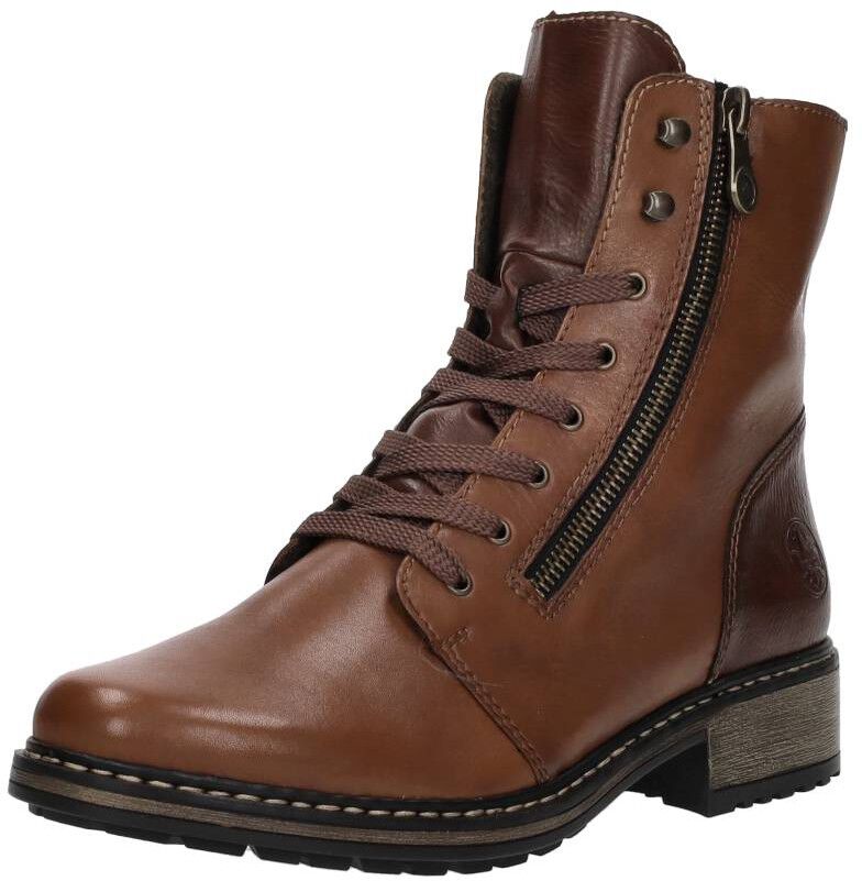 Rieker Veterschoenen Hoog cognac