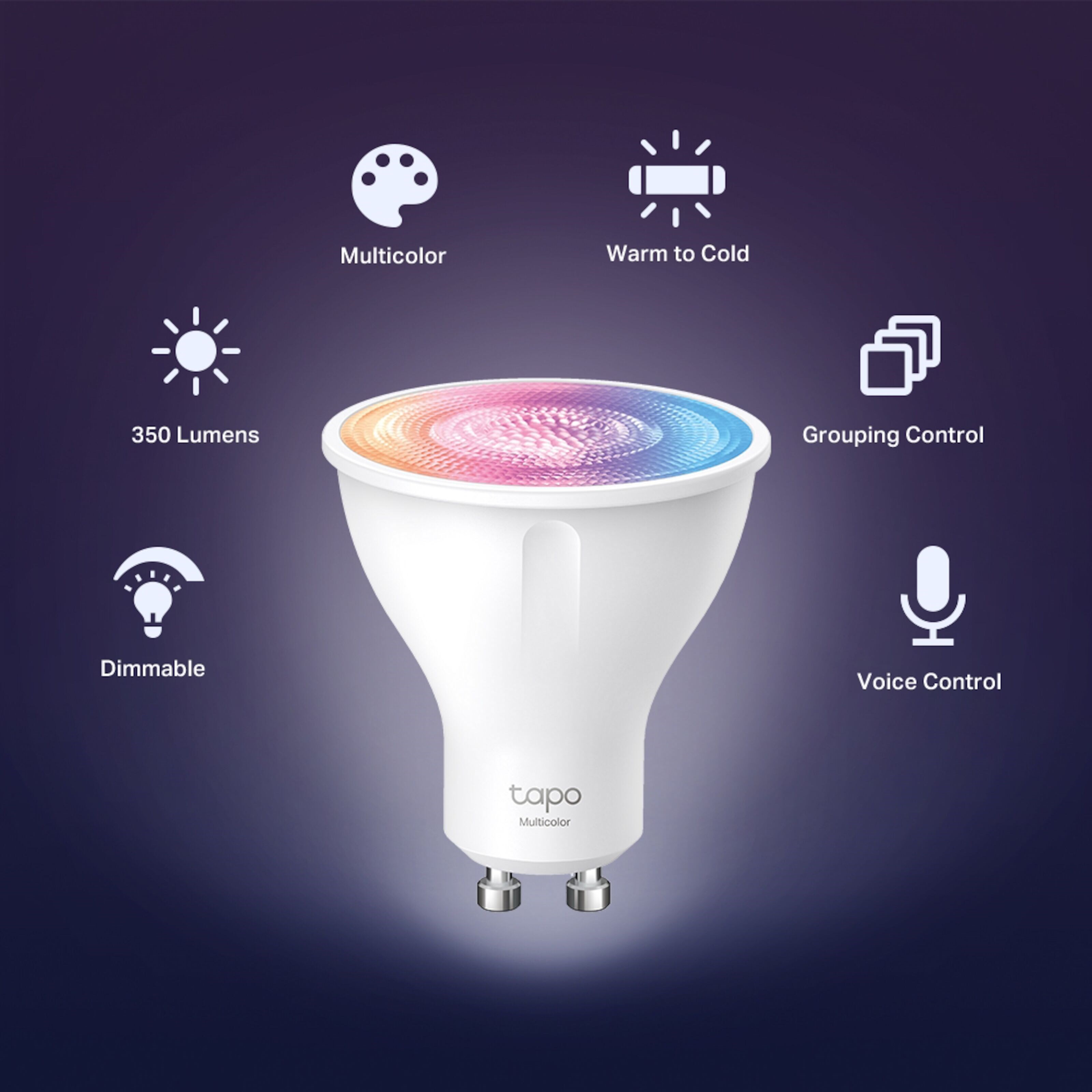 TP-link Tapo L630 Smart RGB LED-pære GU10