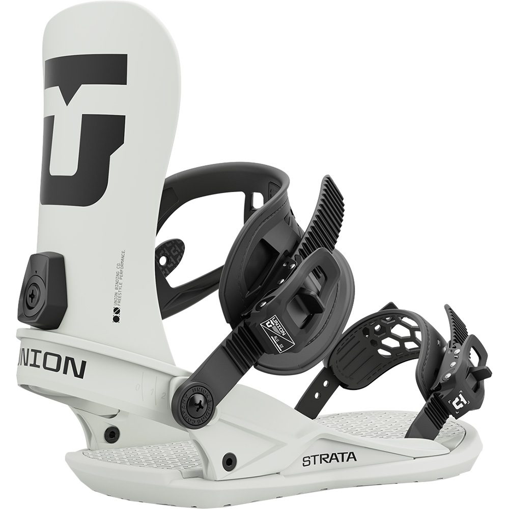 Union Strata 24/25 Snowboardbindung bone white