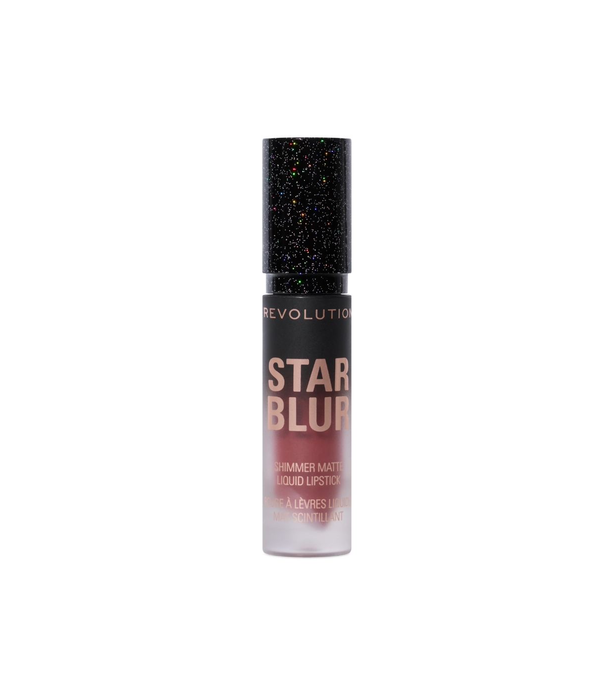 Makeup Revolution - Batom Líquido Matte com Brilho Star Blur - Moonlit Rose