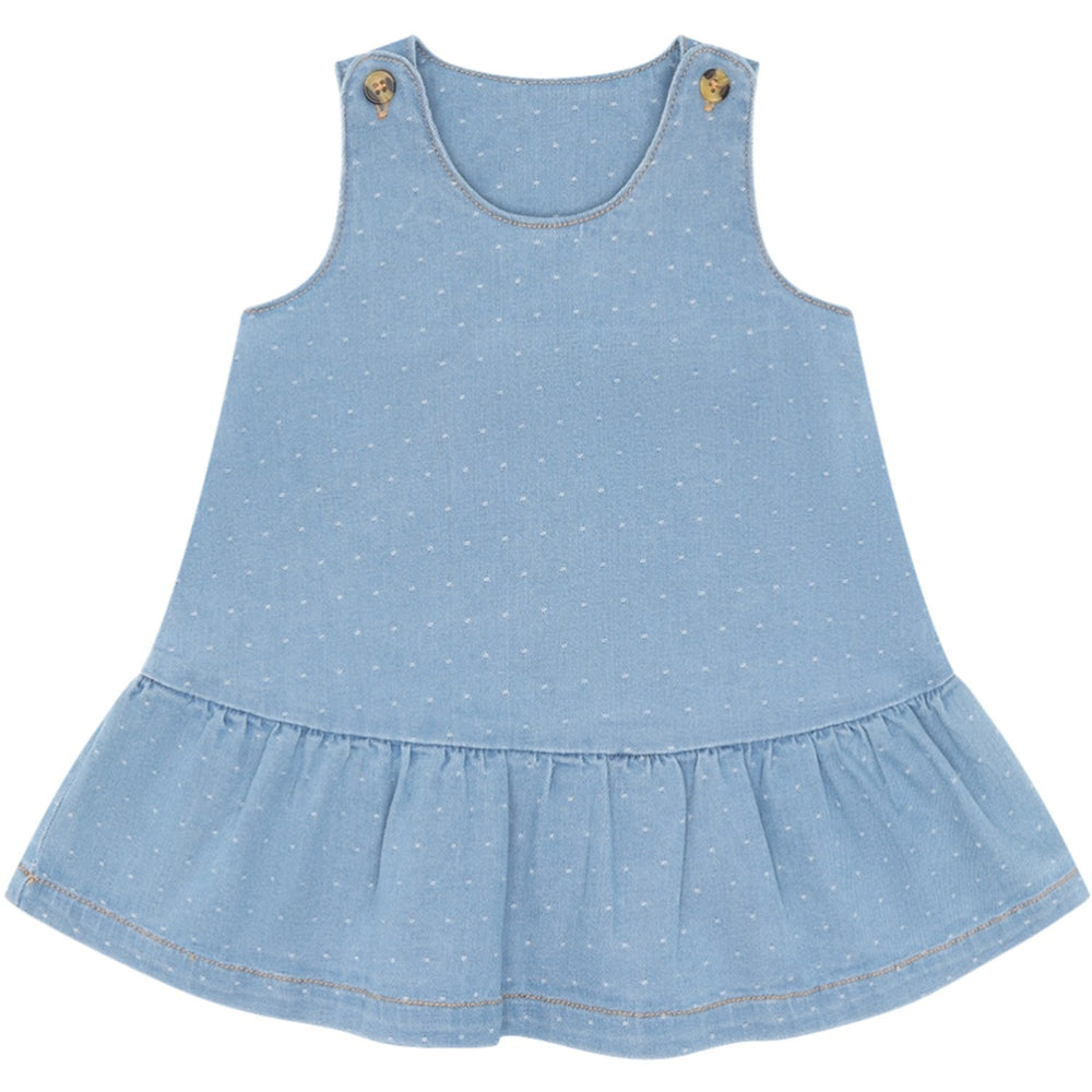Køb Hust & Claire Blue Denim Kis Dotty