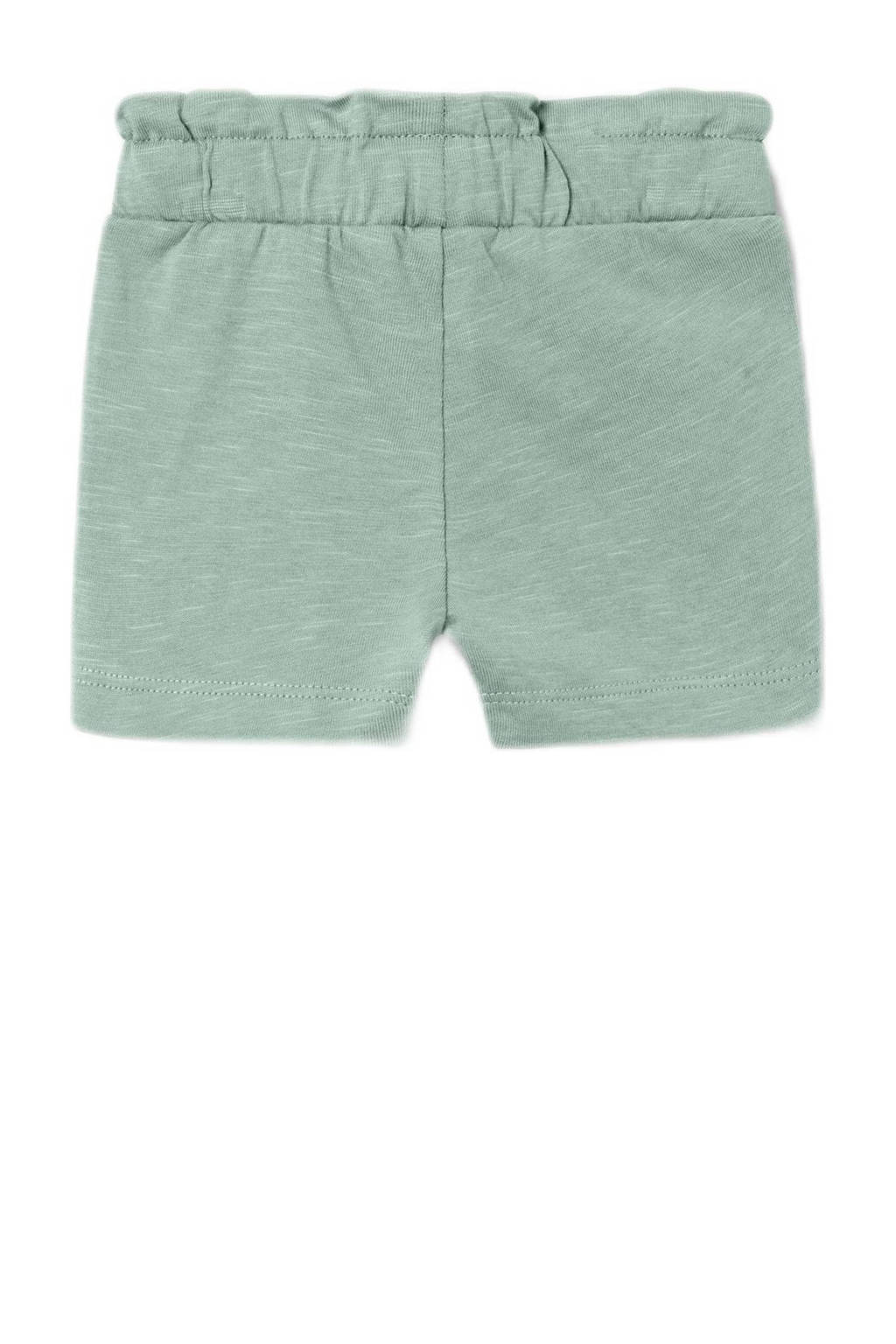 NAME IT baby casual short NBFHUBBI groen