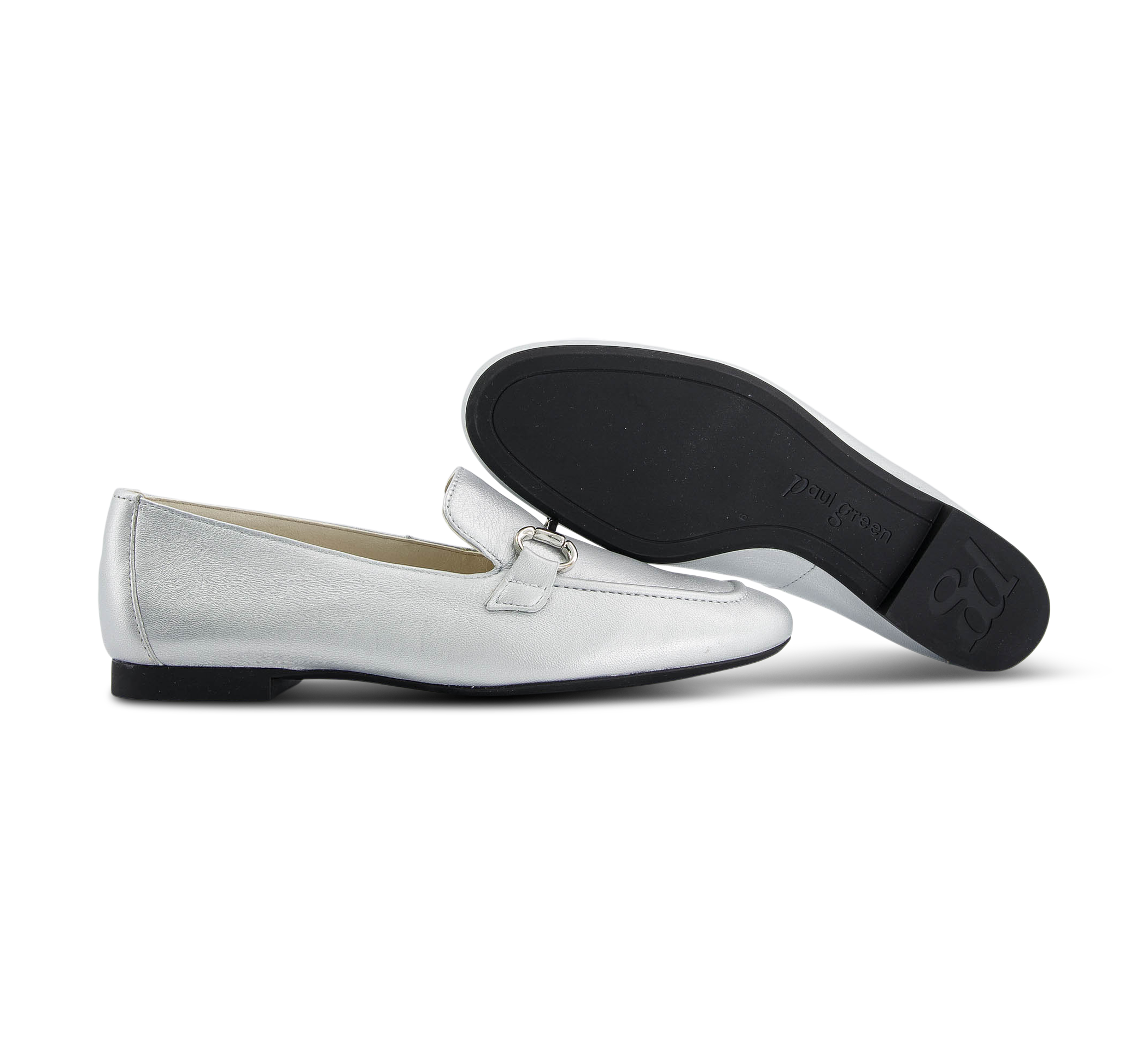 Paul Green Loafers silber