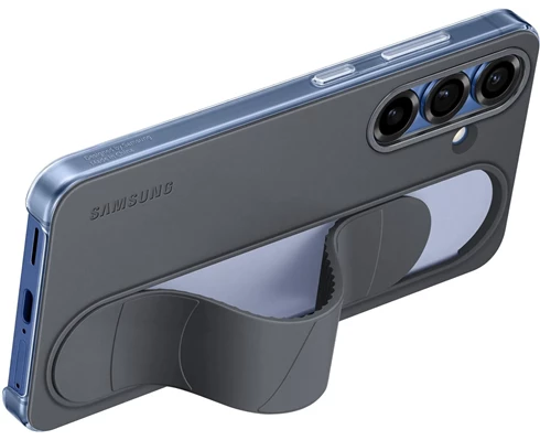Samsung S25 Standing Grip case Black