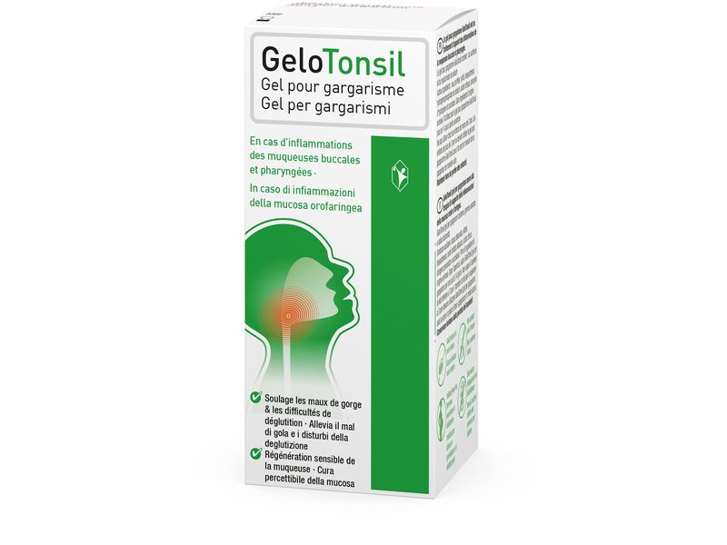 GeloRevoice GeloTonsil Gurgelgel 200 ml Effektive Linderung bei Entzündungen