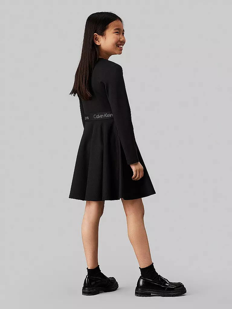 CALVIN KLEIN JEANS Mädchen Kleid schwarz