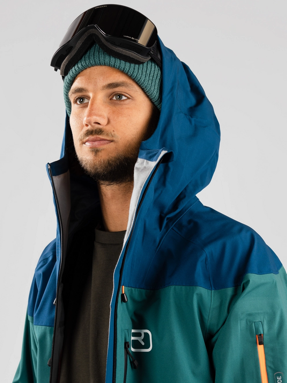 Ortovox 3L Guardian Shell Jacket petrol blue