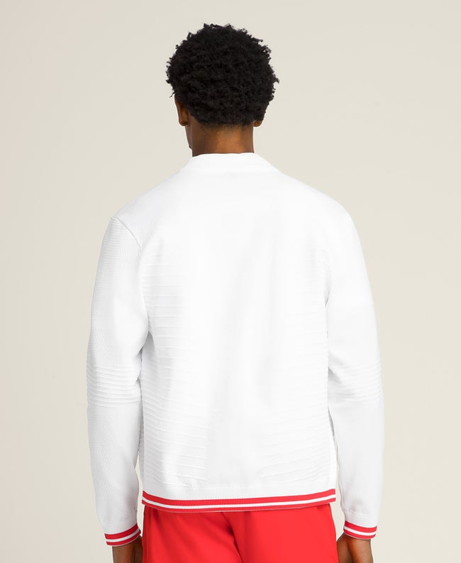 Technical Knit Bomber Jacket