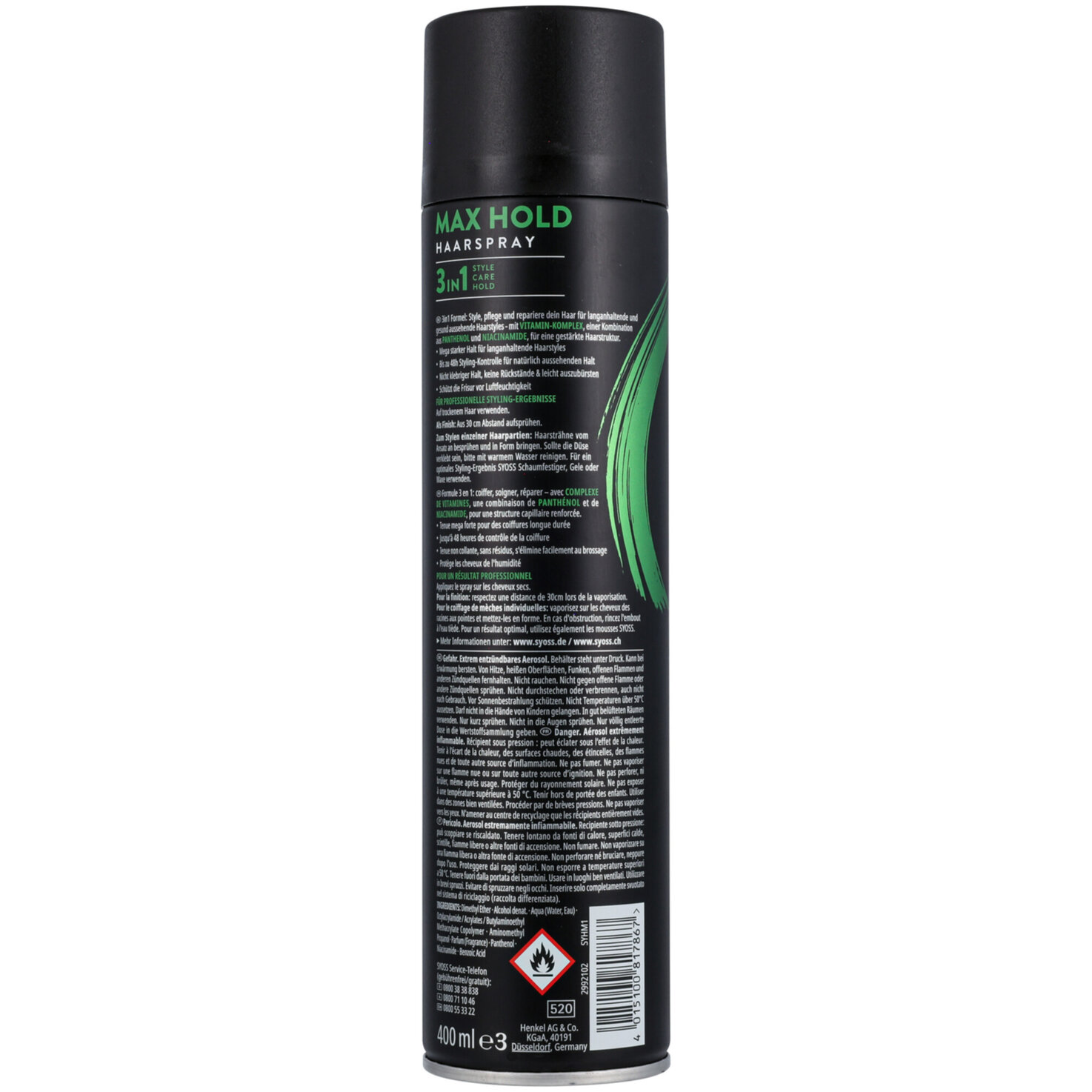 Syoss Haarspray Max Hold