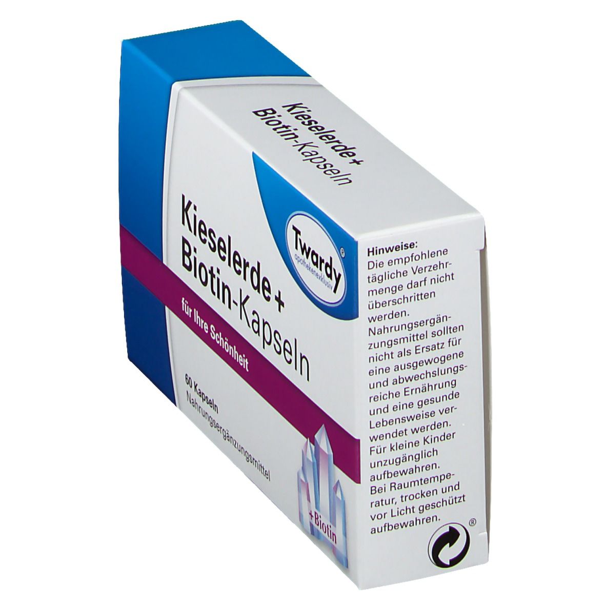 Twardy® Kieselerde + Biotin