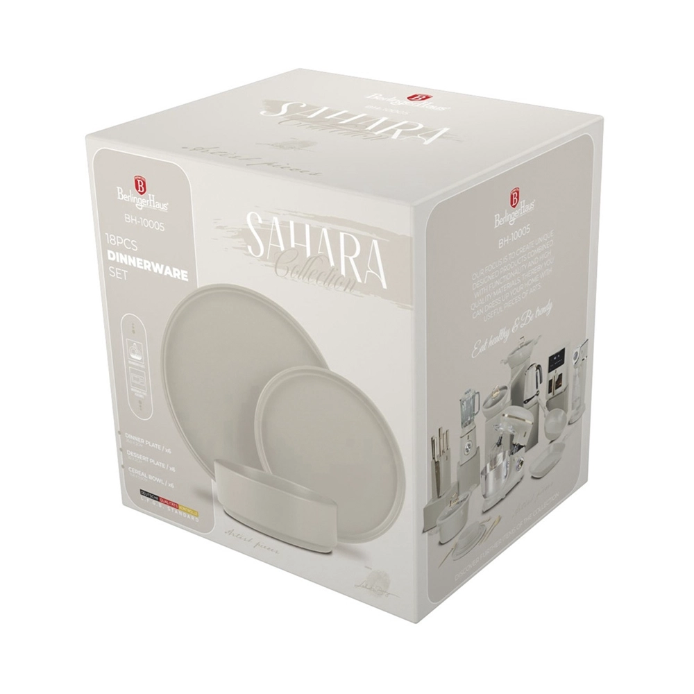 Berlinger Haus 18-teiliges Tellerset Sahara Collection