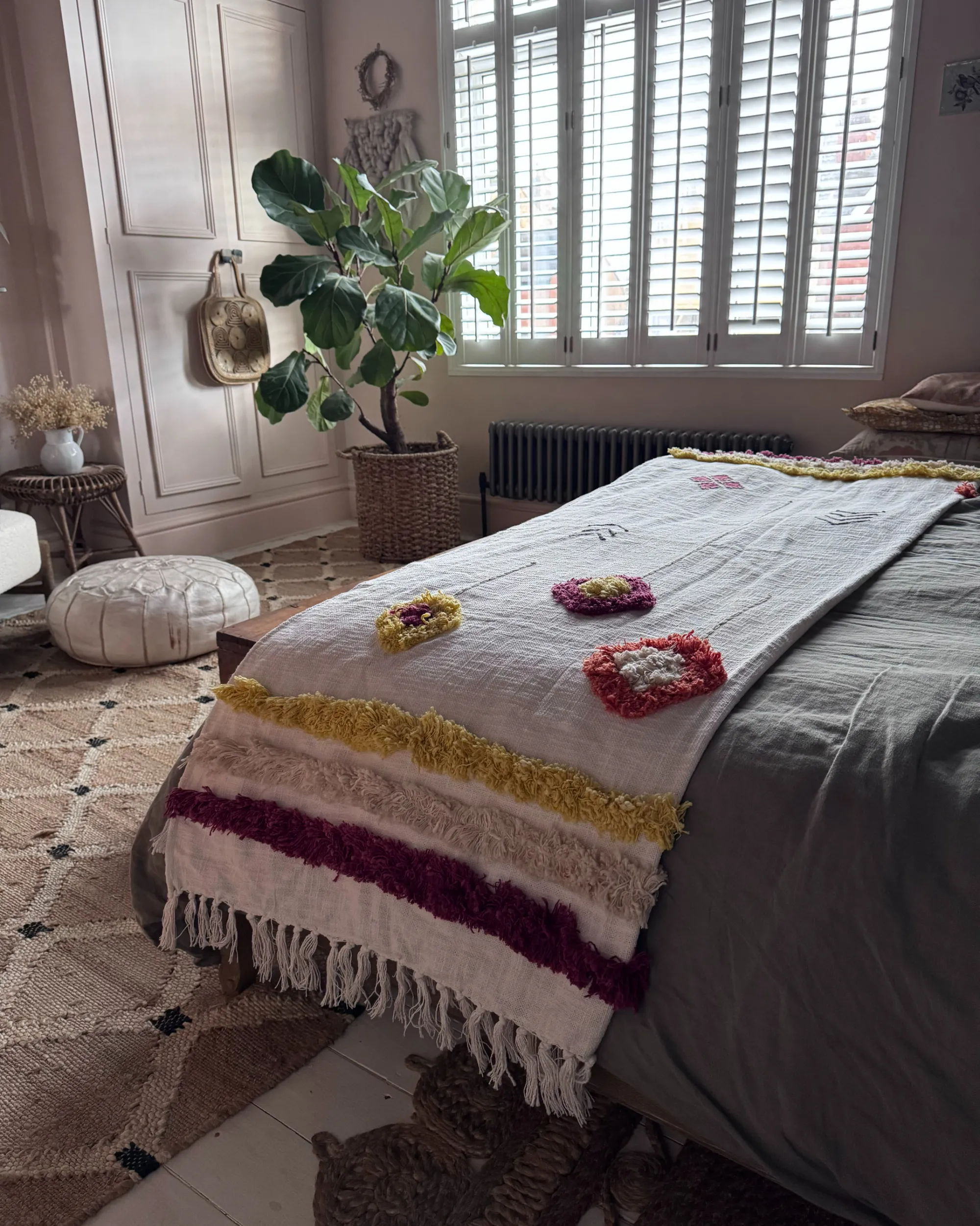 Plaid AMROHA Katoen 130 x 180 cm Meerkleurig
