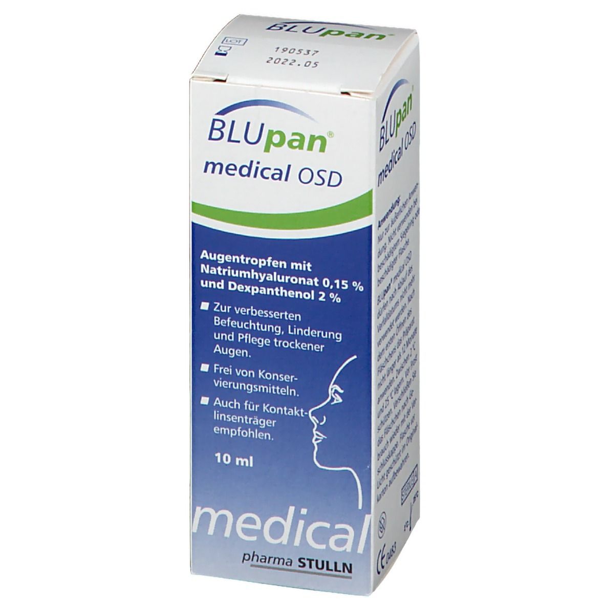 BLUpan® medical OSD Augentropfen