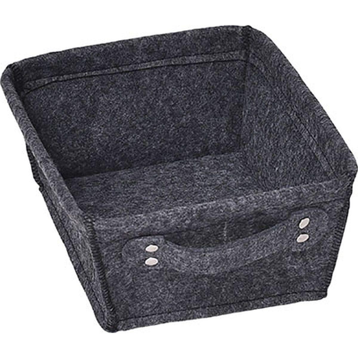 PETITE PANIERE DRESSING EVASEE EN FEUTRINE AVEC UNE POIGNEE