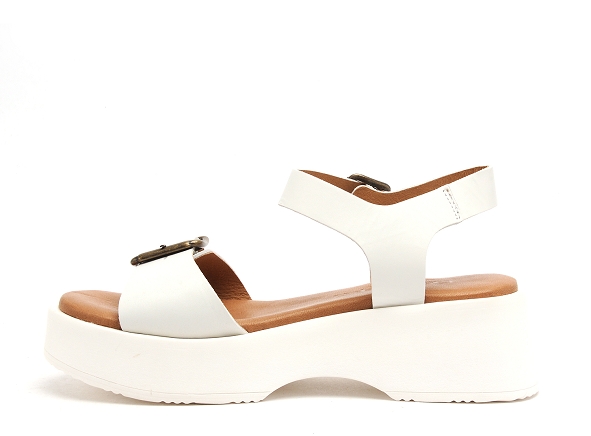 Goodstep nu pieds plats femme 3133 blanc
