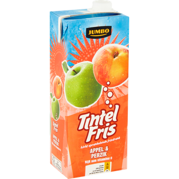 Jumbo TintelFris Appel & Perzik 1,5L