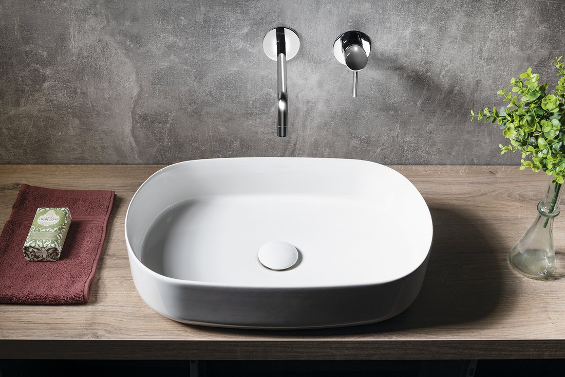 Sapho Rhapsody inbouw wastafelkraan 25cm uitloop chroom