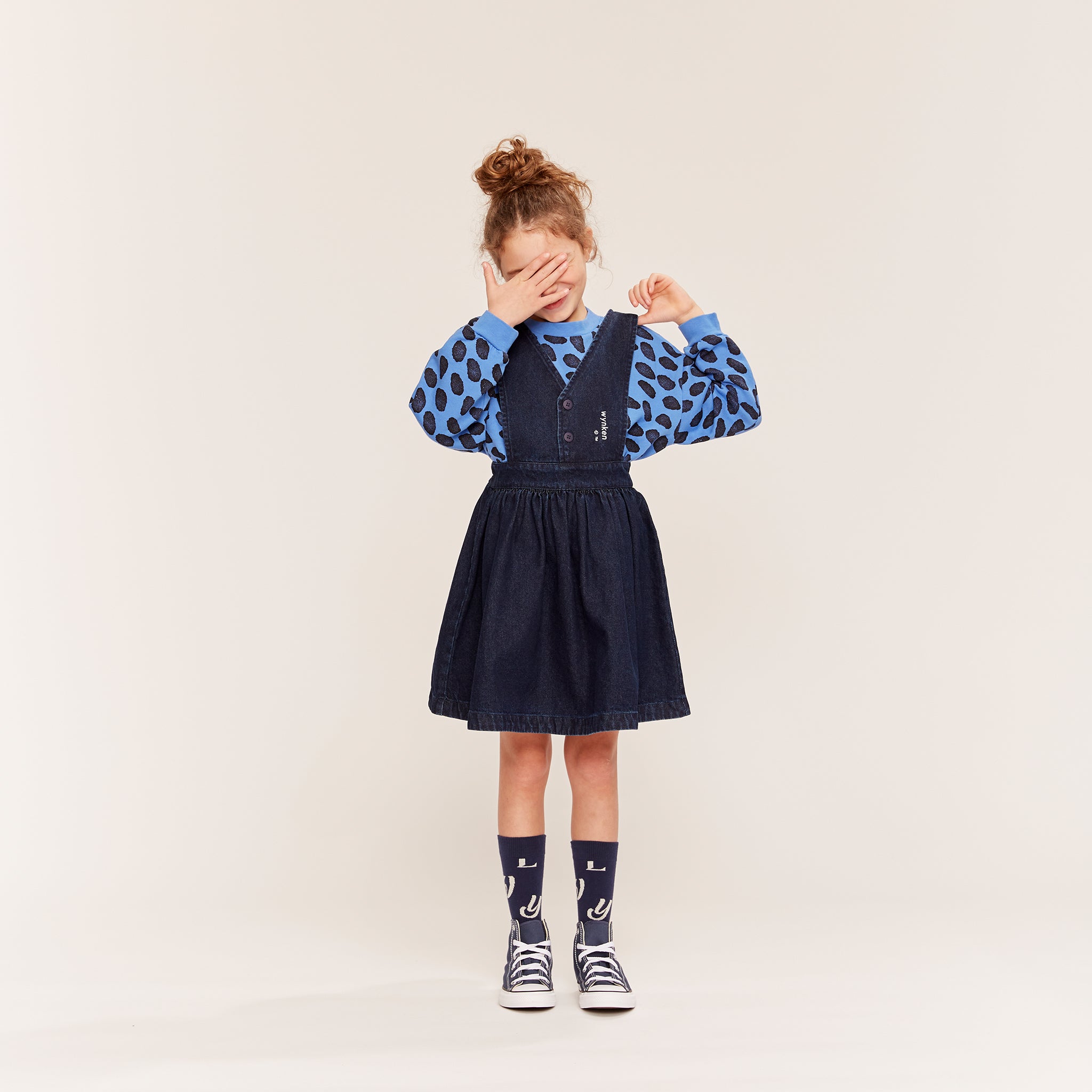 Kleid Annka Pinafore Rinse Wash