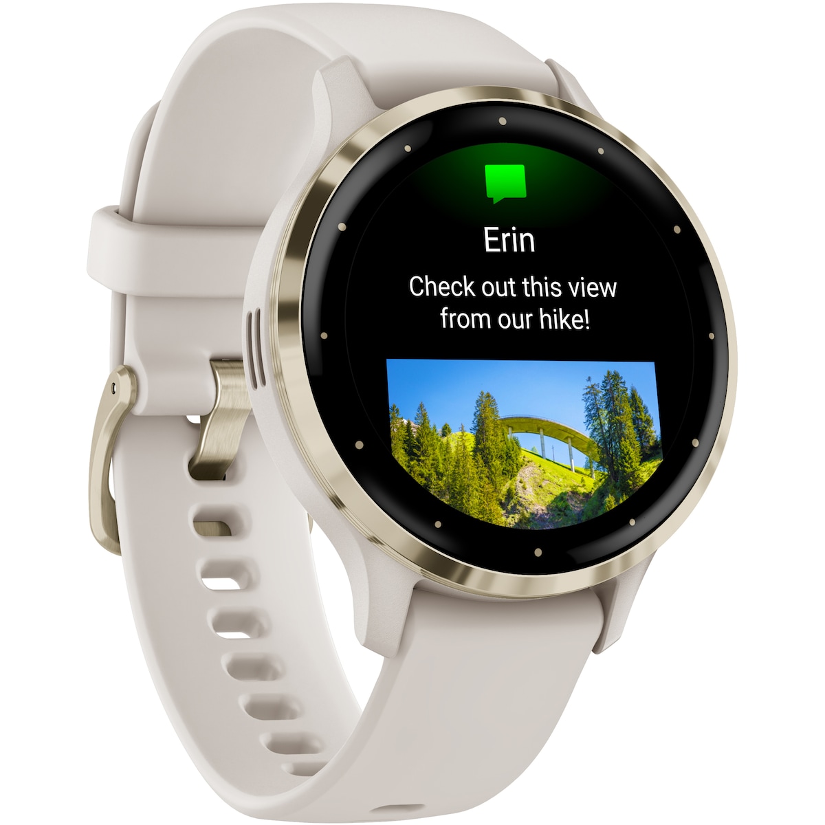 Garmin Venu 3S smartklokke (ivory)