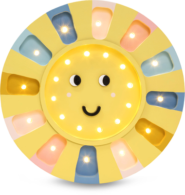 Little Lights Lampe Sol, Retro Rainbow