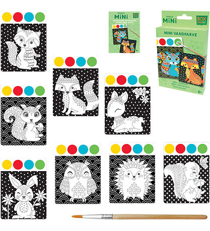 Box Candiy Kreatives Spielset - Wasserfarben - Insgesamt Mini
