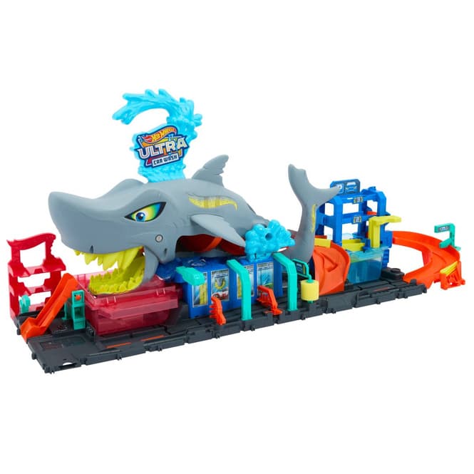 Hot Wheels - Ultimative Hai-Autowaschanlage