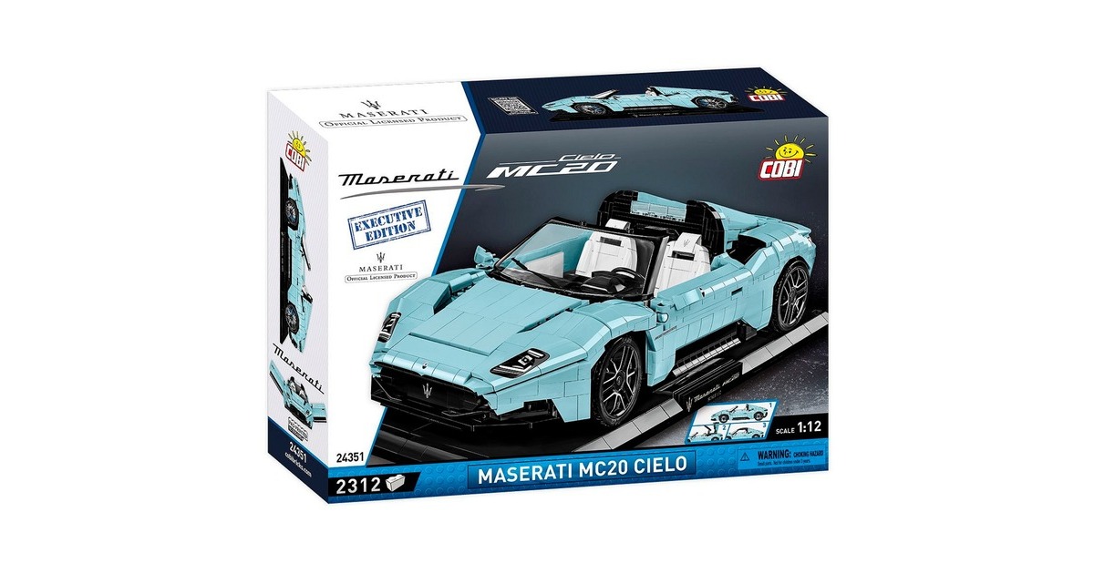 COBIMaserati MC20 Cielo - Executive Edition Constructiespeelgoed  (Schaal 1:12)