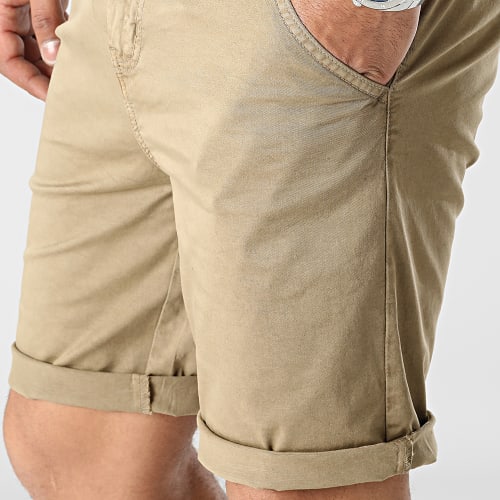Short Chino Brand Field Beige Foncé