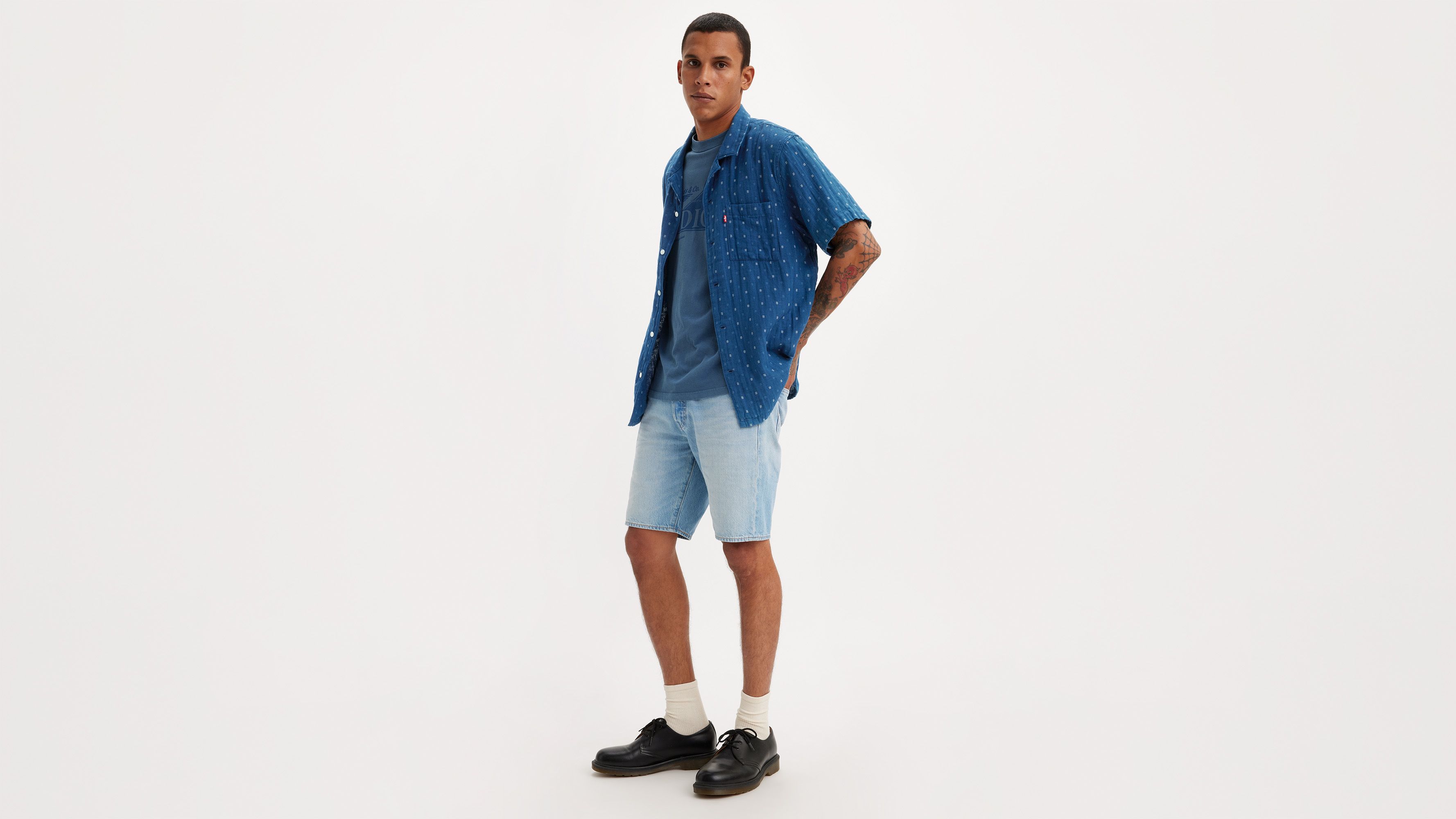 Levi's® short 501® Original Lightweight - My Collection Lightweight Short - Bleu