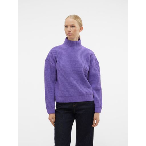 Vero Moda Kaia Striktrøje, Passion Flower, S