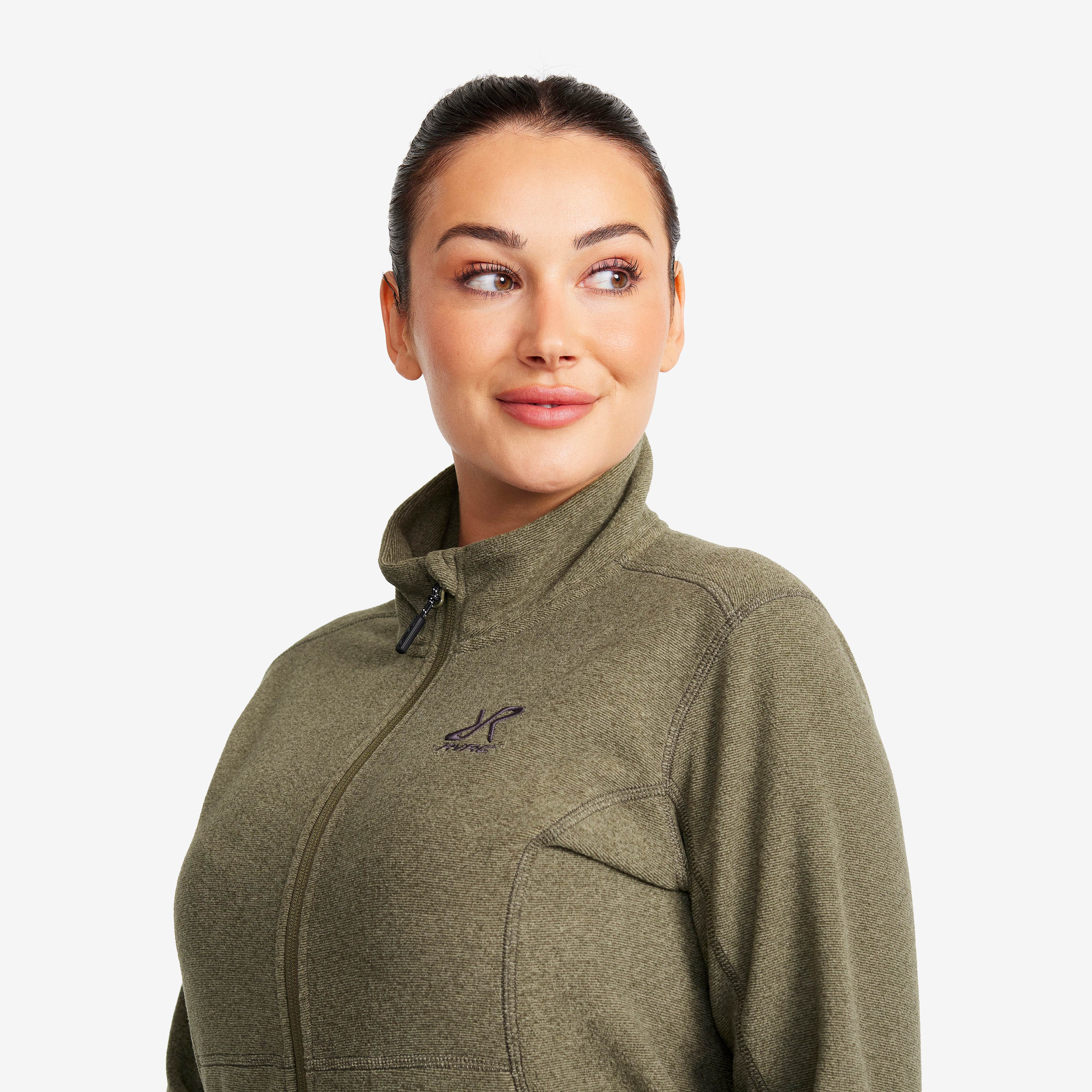 Essential Full-zip Fleece Dame Grape Leaf