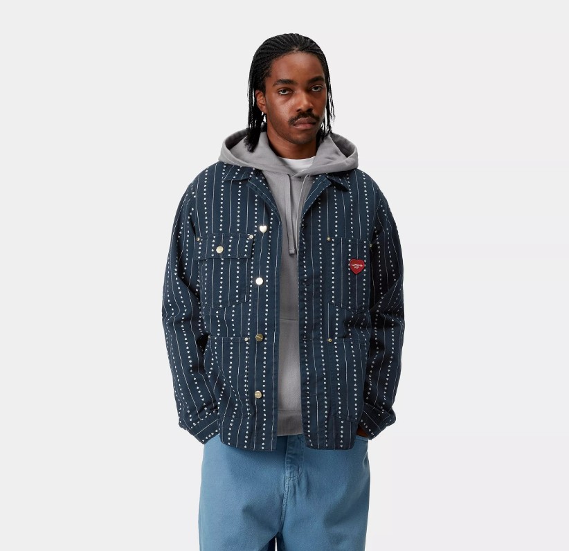 Carhartt WIP Drewe Chore Coat Ink / Natural