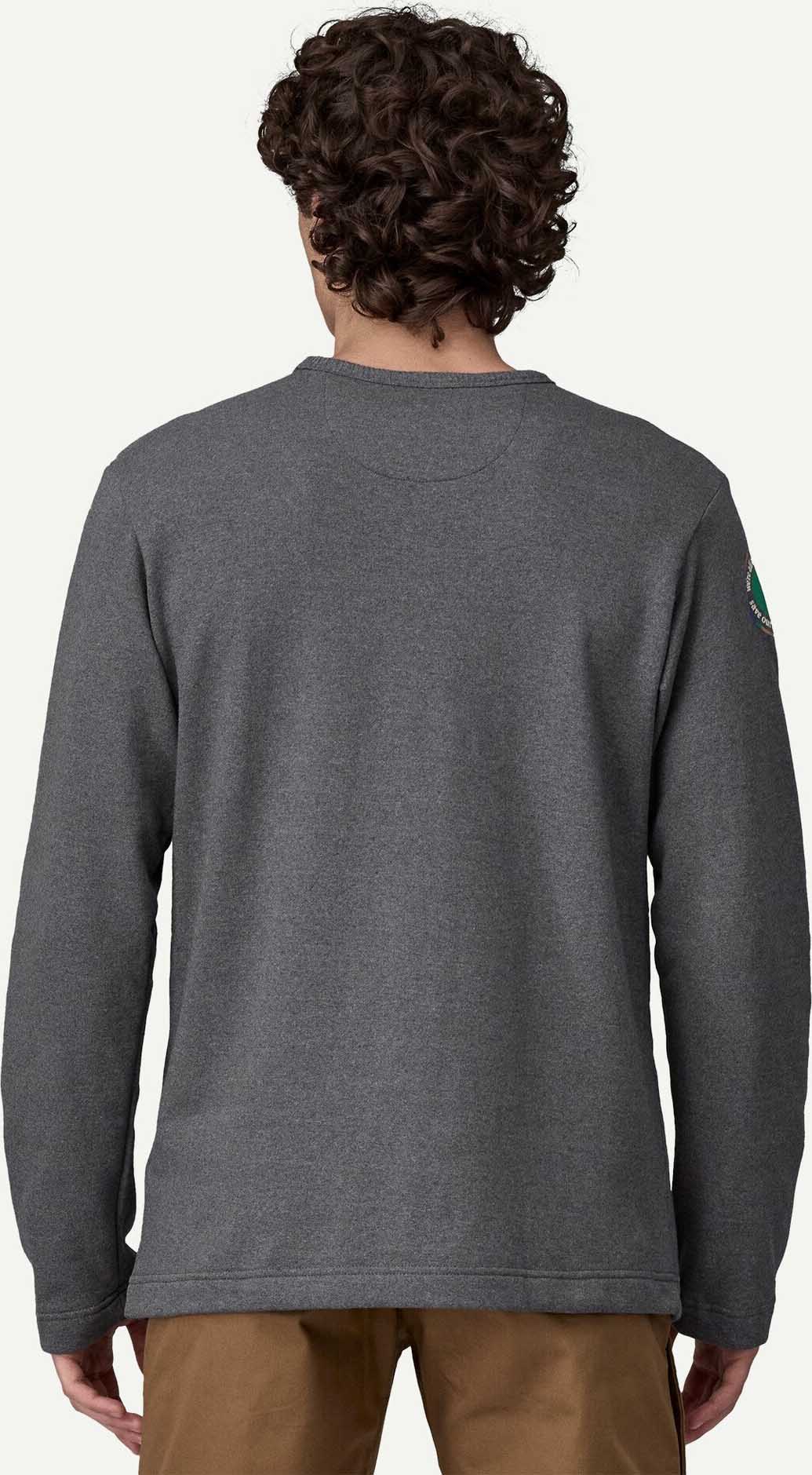 LW Unity Fitz Wildrise Crewneck Herre Ink Black