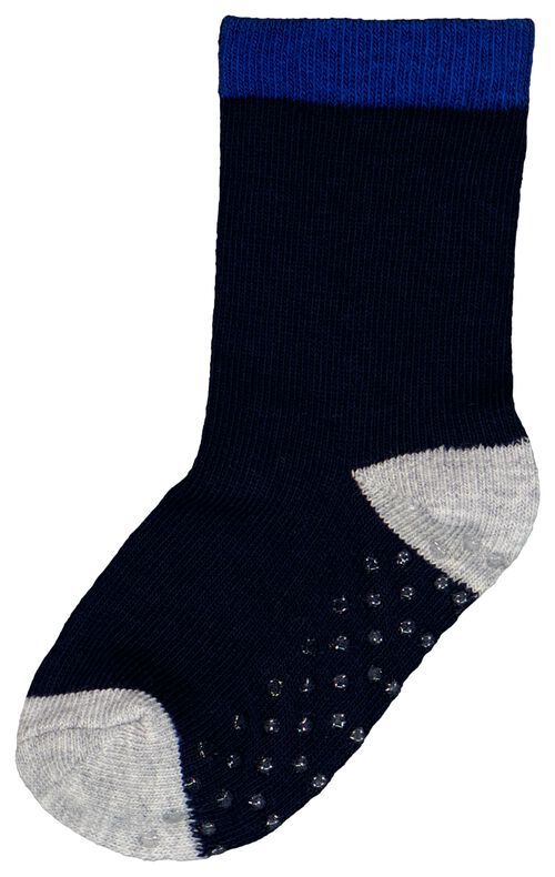 5 paires de chaussettes bébé avec coton bleu