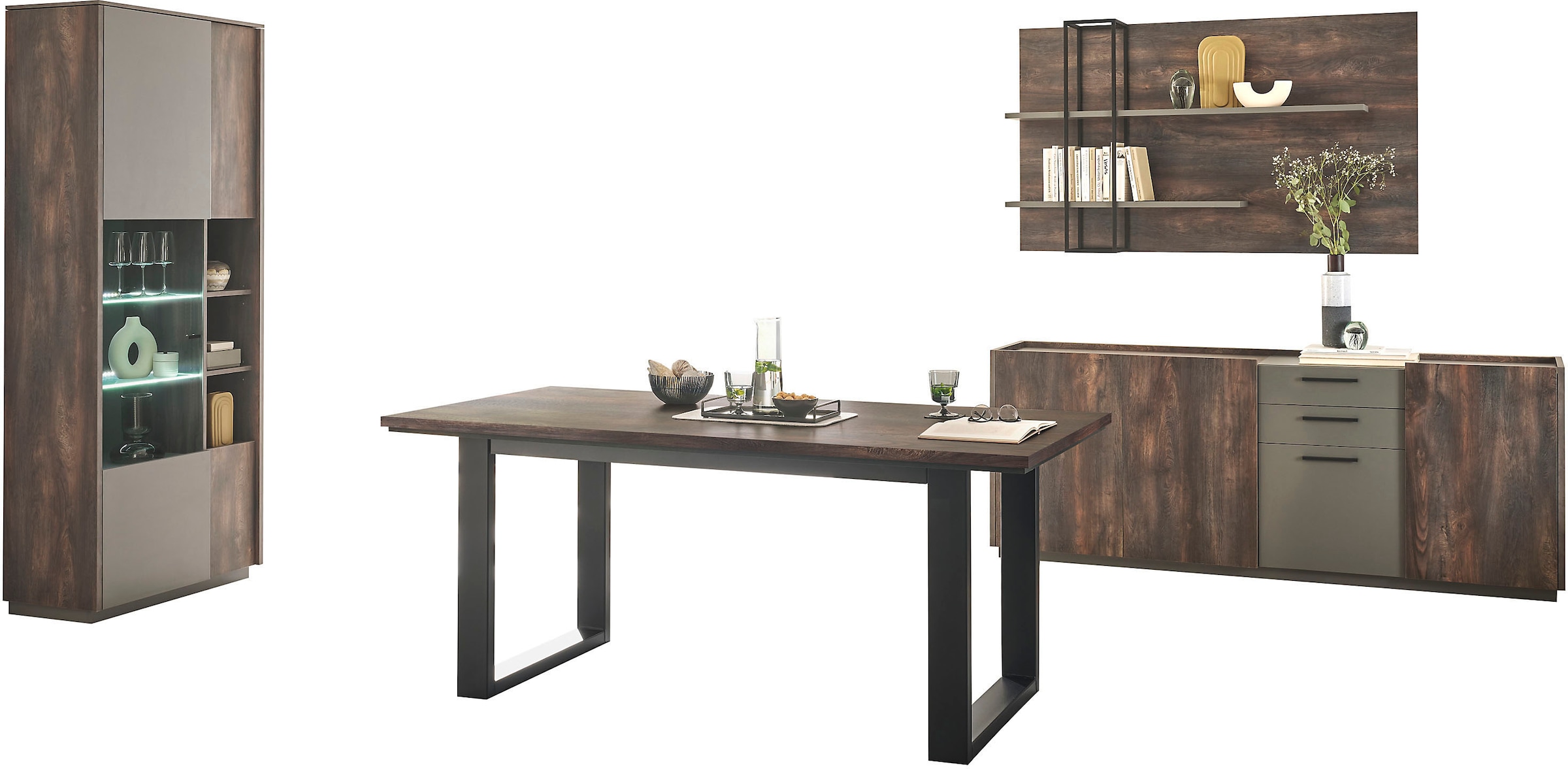 INOSIGN Esszimmer-Set »LARGO« Set, 4 Stk. tlg.