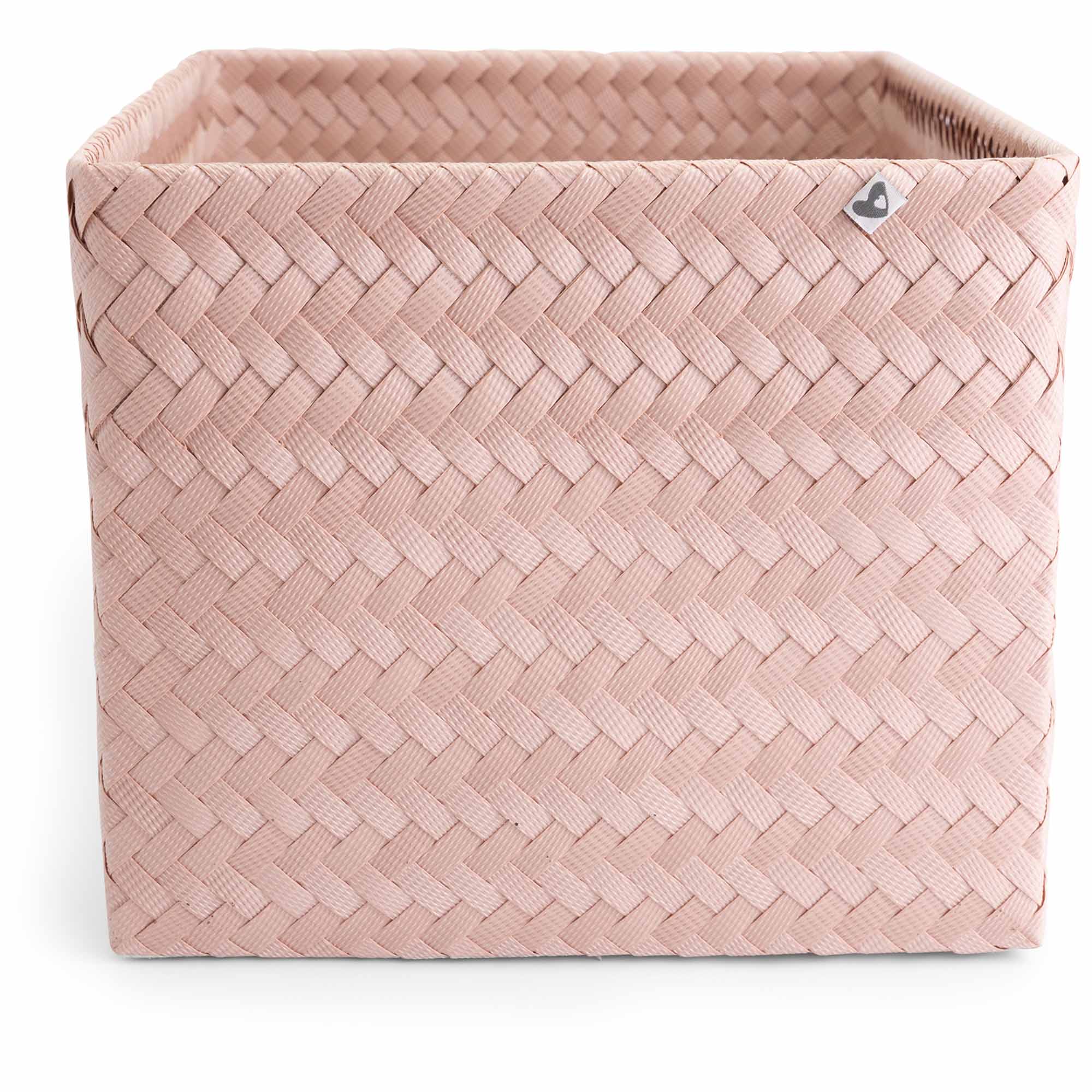 Prénatal mandje vierkant roze