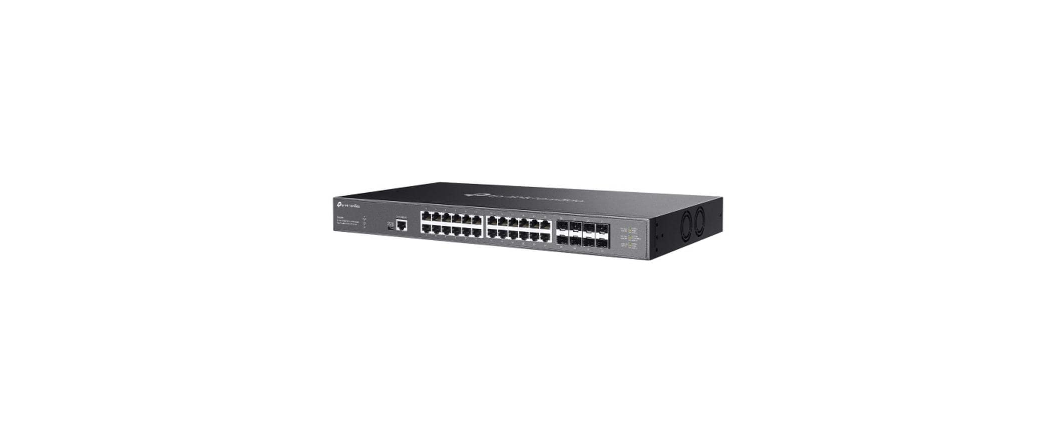 Switch Omada SX3832 32 Port<br>Omada 24-Port 10GBASE-T L2+ Managed Switch mit 8 10GE SFP+ Steckplätzen