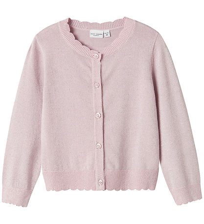Name It Cardigan - Strik m. Glimmer - NmfVamyne - Corsage/Sølver