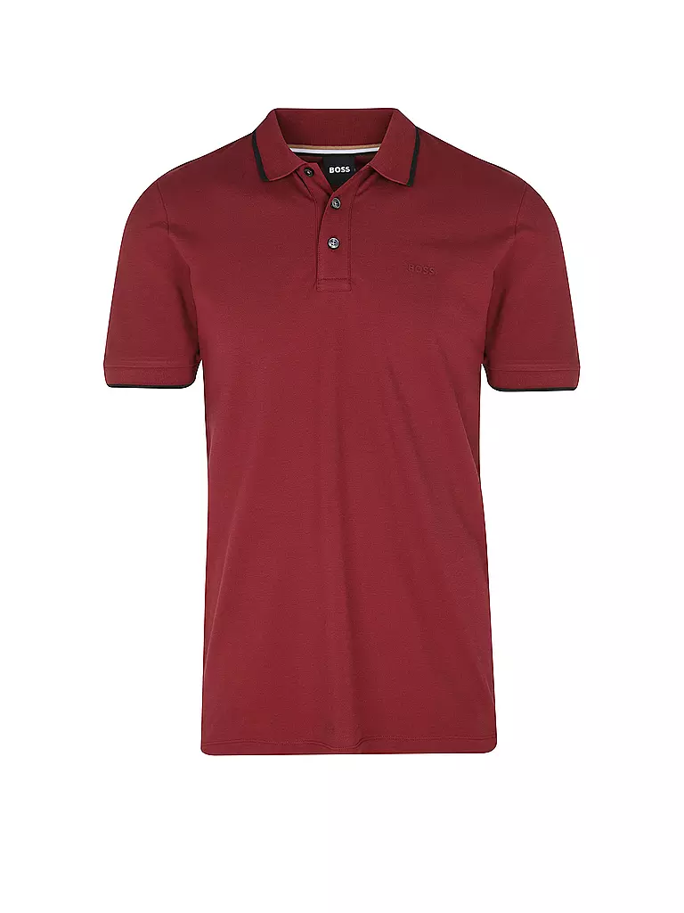 BOSS Poloshirt PARLAY 190 rot