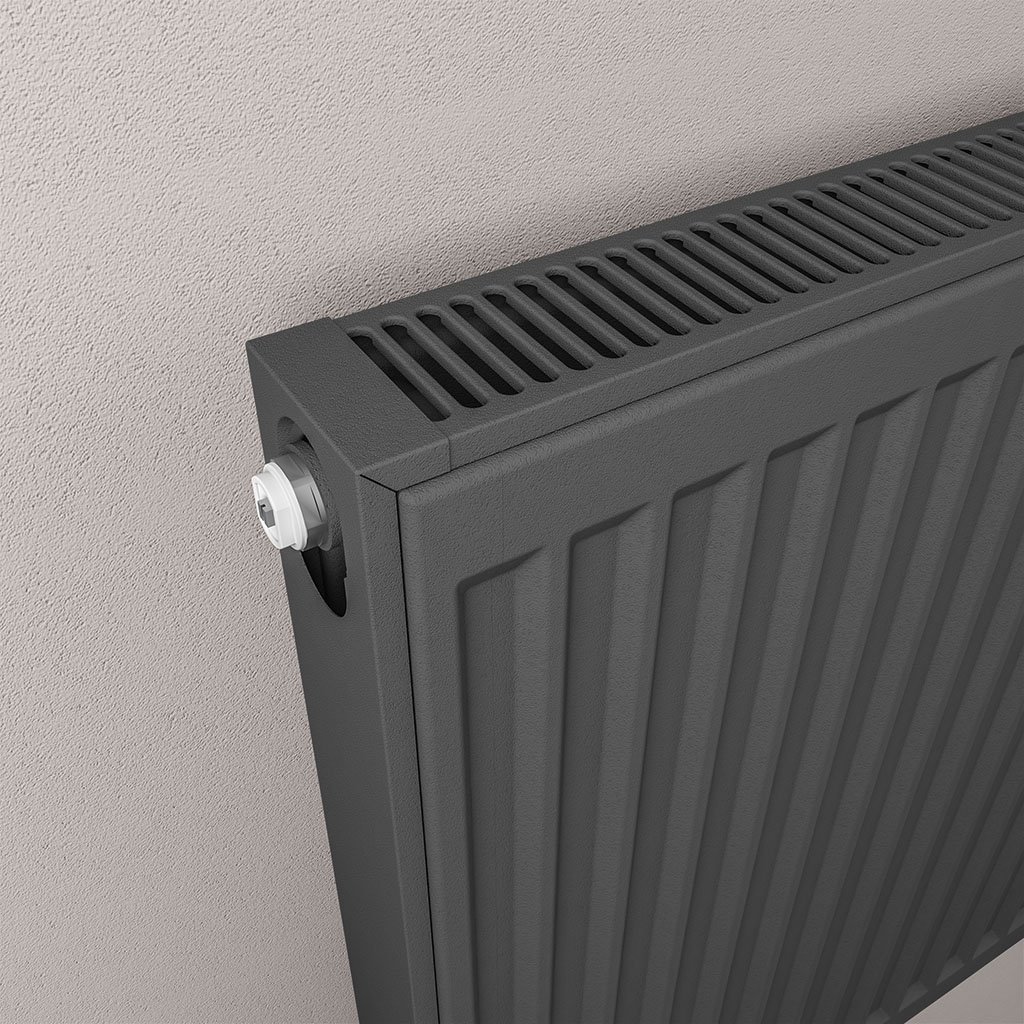 Eastbrook Type 21 paneelradiator 180x60cm 3034W antraciet