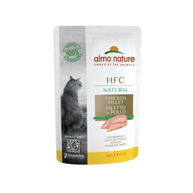 Almo Nature HFC Natural pour chat - Lot de 6 pochons 55 g