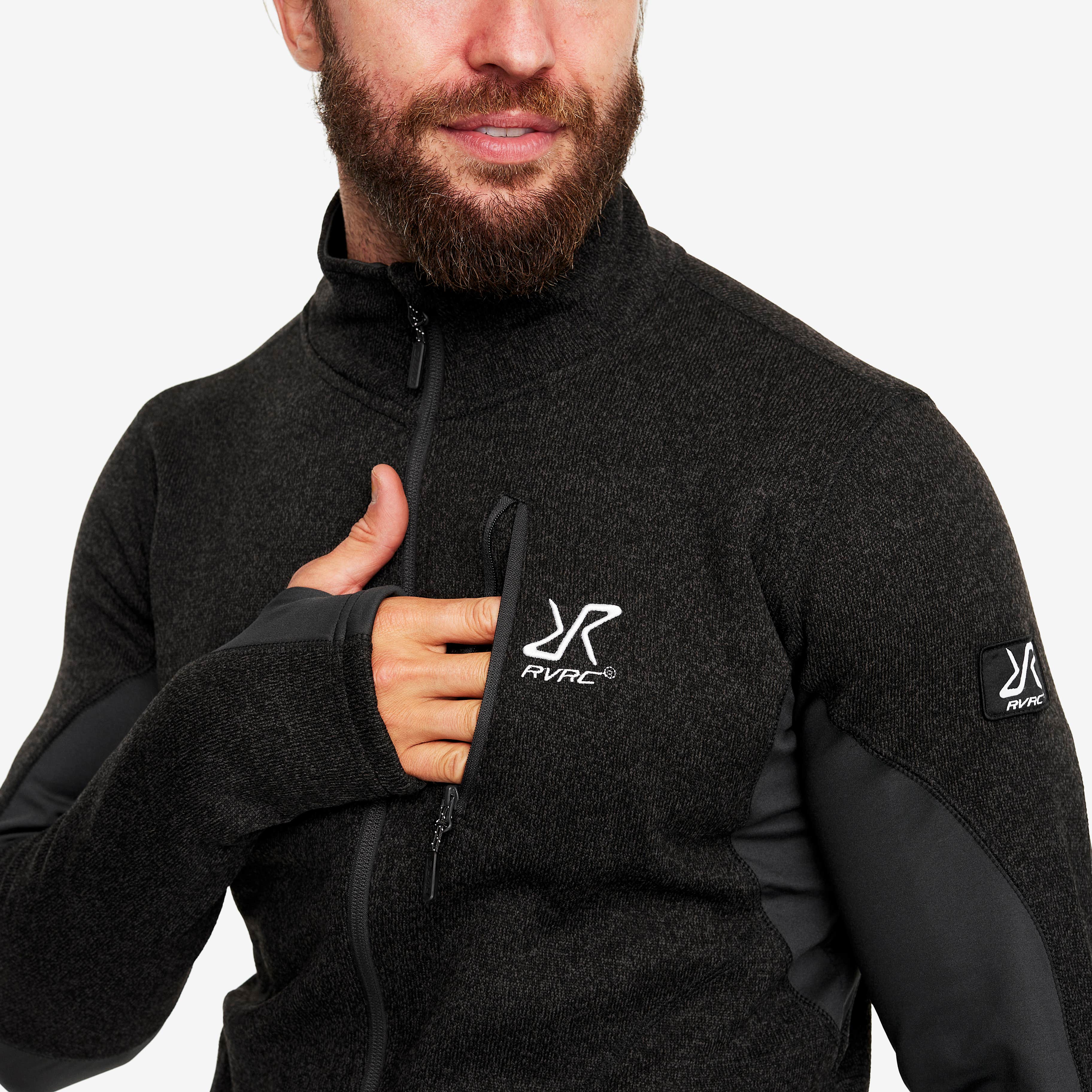 Fusion Fleece Herre Jetblack