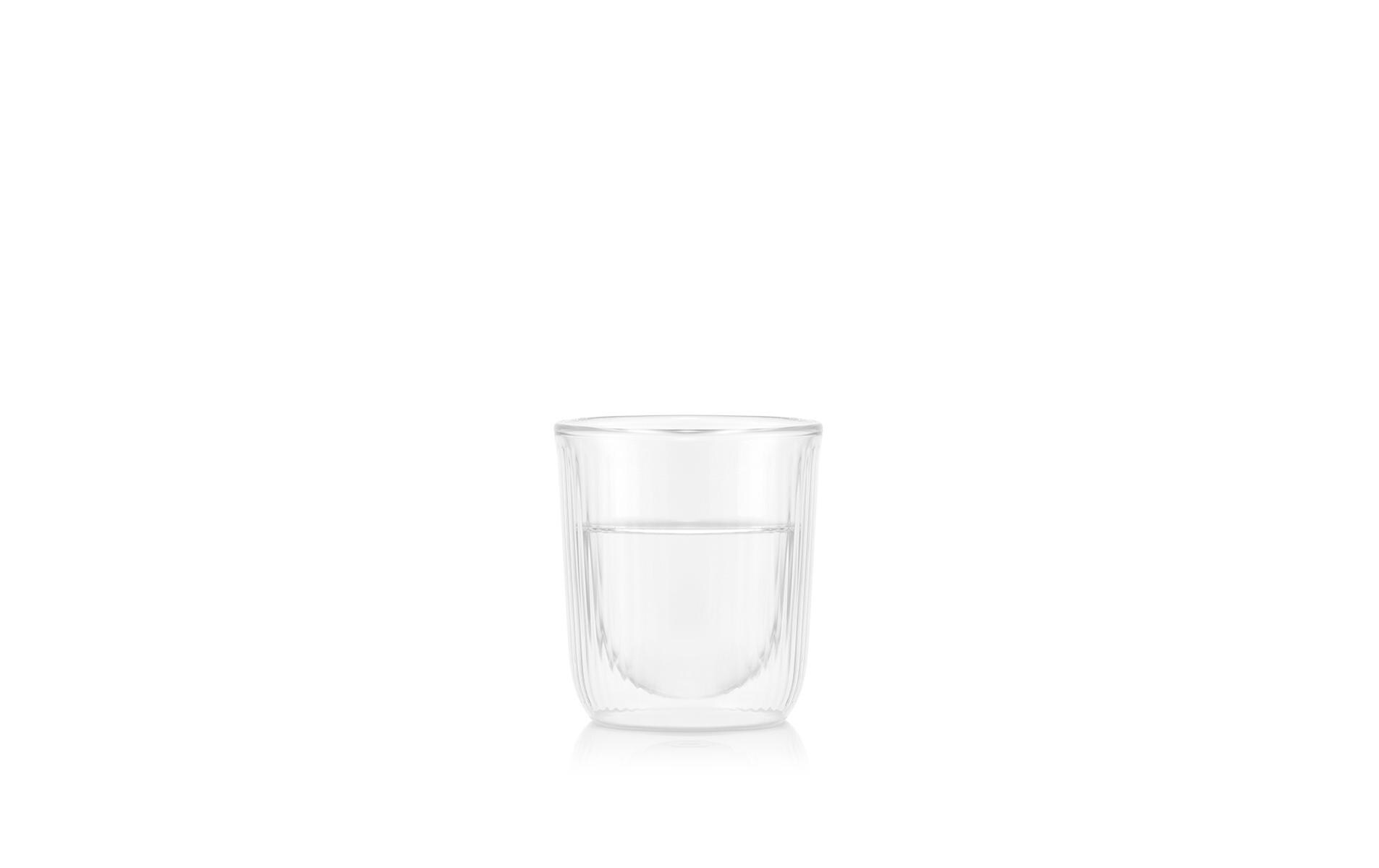 Trinkglas Douro 2er Set Transparent, 0.145 lDoppelwandgläser
