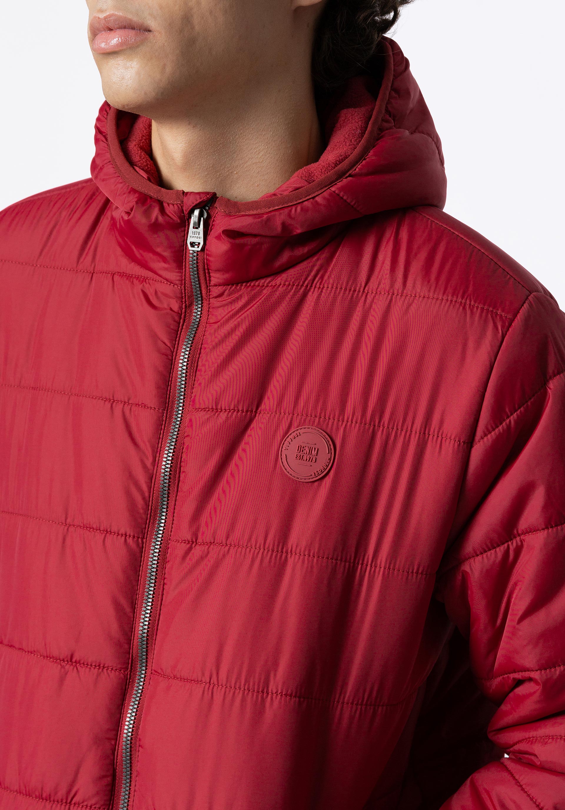 Casaco Acolchoado com Capuz Water Resistant